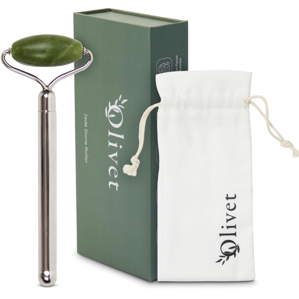 NEW Oliver Jade Face Roller, Massager